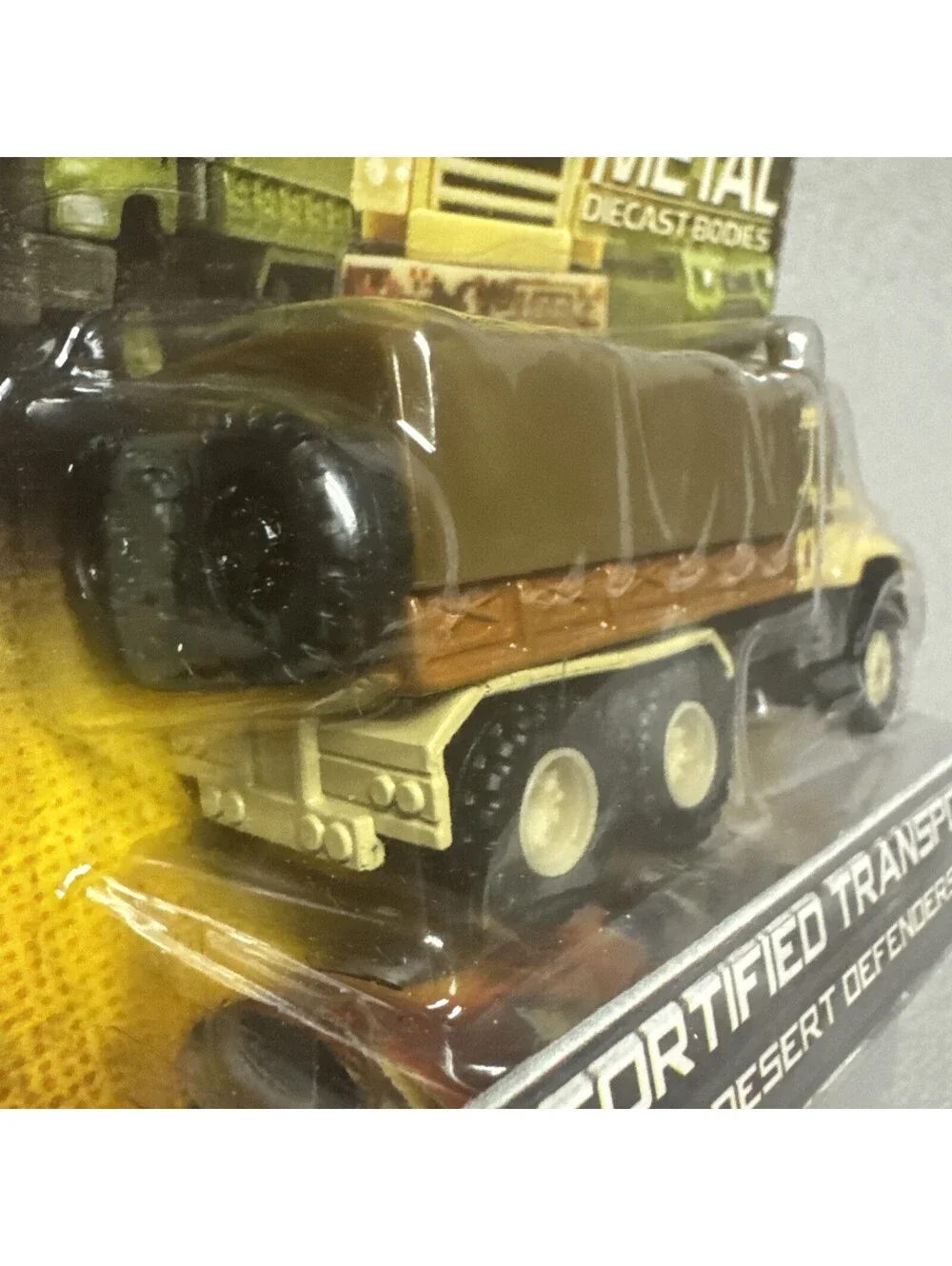 Tonka Strike Force Metal Desert Defenders Air Assault & Fortified Transport 1/64